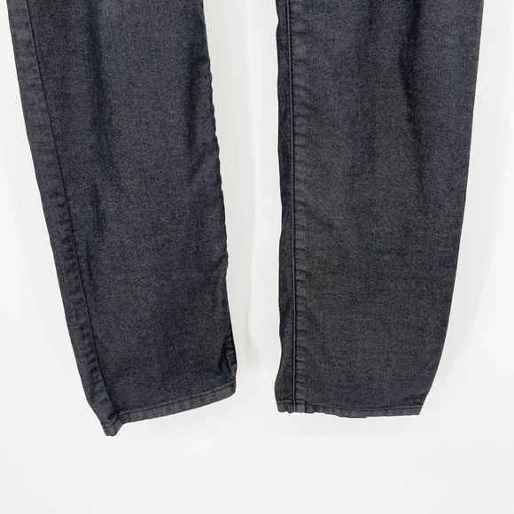 Prana Mid Rise Jeans Black Size 12 Organic Cotton Straight Leg Stretch‎ - Picture 4 of 10